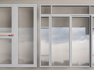 现代简约双开门 现代商铺玻璃门 商业街玻璃门   奶茶店玻璃门  咖啡厅玻璃门