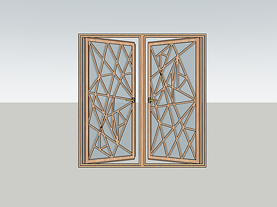 新中式镂花窗 冰凌窗户 镂花窗