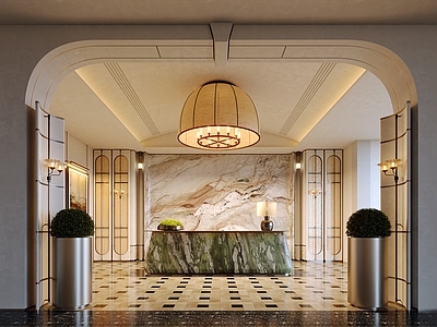 新古典酒店大堂