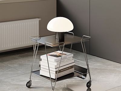 现代极简边几 现代意式边几 移动边几 金属边几