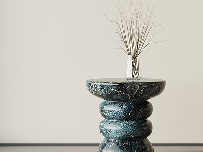 极简边几 现代意式边几  大理石边几  圆几角几