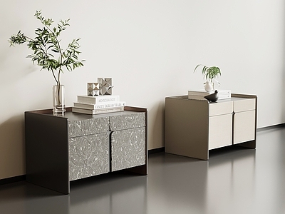 现代简约床头柜 现代意式床头柜