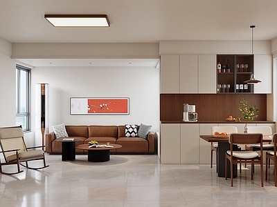 现代简约家居客厅