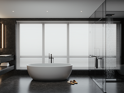 极简卫生间 意式轻奢卫生间 卫生间 现代卫生间 高端卫生间 淋浴间