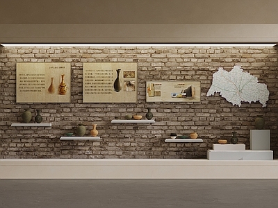 中古风陶瓷展厅