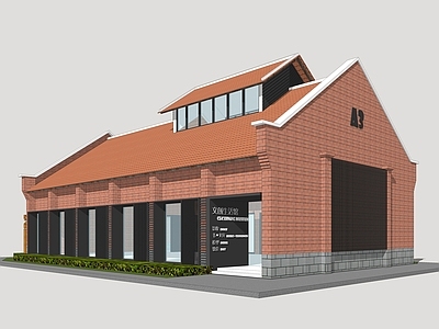 现代厂房 产业园建筑改造 闽南建筑改造 厂房建筑改造 文创园建筑