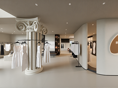 现代服装店 服装店