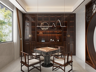 新中式酒柜 新中式酒柜 新中式餐边柜 新中式装饰柜