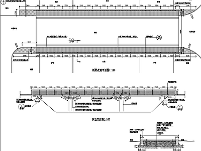 景观节点 乡村桥改造 施工图