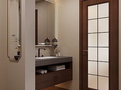 新中式卫生间