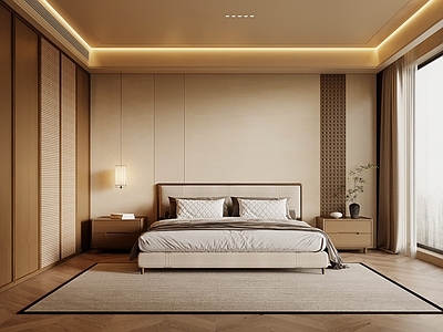 新中式主卧