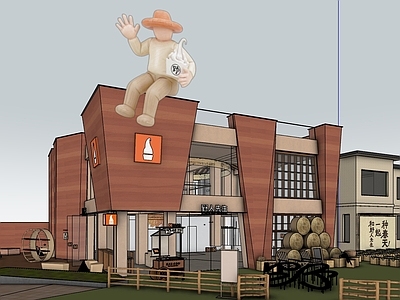 新中式餐饮建筑