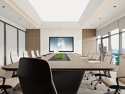 现代简约会议室