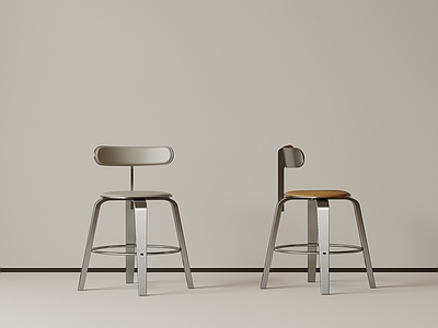 现代简约餐椅 现代中古餐椅 复古椅子 极简布艺餐椅 侘寂风椅子 意式椅子