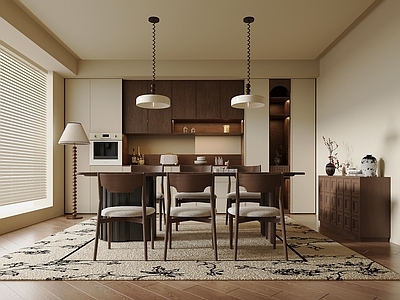 中古风家居餐厅