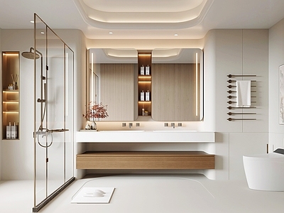 现代简约卫生间 新中式卫生间 宋式卫生间 中式卫生间