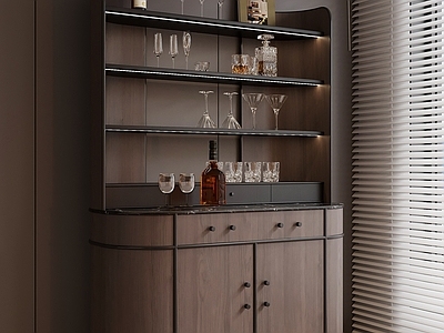 现代简约酒柜
