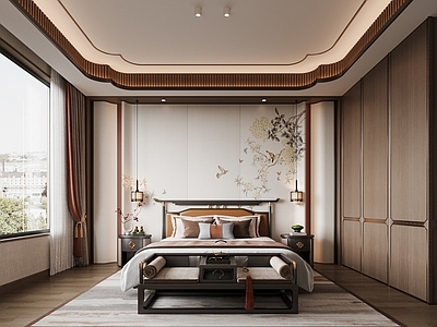 新中式主卧