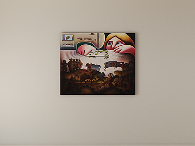 复古风挂画 装饰画 挂画