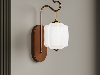 新中式壁灯 中古复古壁灯 美式复古壁灯 金属壁灯 新中式壁灯