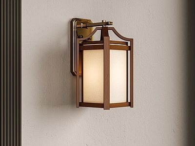 新中式壁灯 中古复古壁灯 新中式壁灯 金属壁灯 户外壁灯