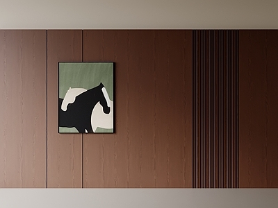 现代简约背景墙