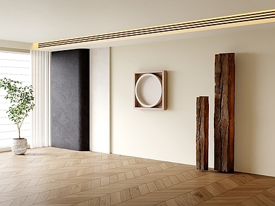 极简沙发背景墙