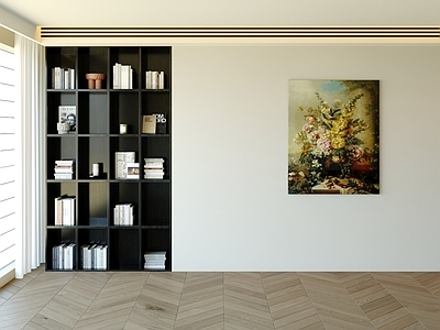 现代简约背景墙