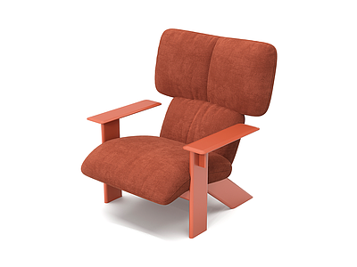 现代简约单人沙发