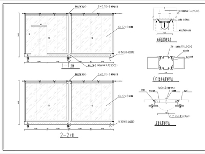 现代其他建筑 钢结构花房 施工图