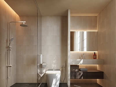 现代简约卫生间