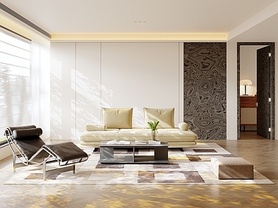现代简约家居客厅