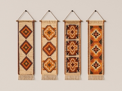 中古风挂件 波希米亚挂毯 民族风挂件 墙饰