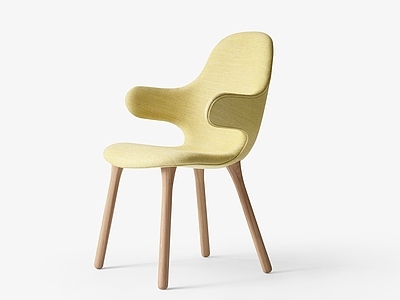 北欧餐椅 软包扶手椅