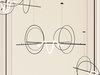 极简艺术吊灯 现代客厅吊灯