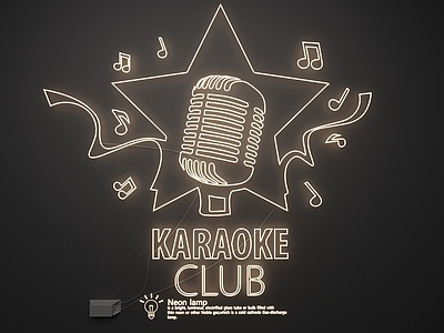 霓虹风格霓虹灯 霓虹灯