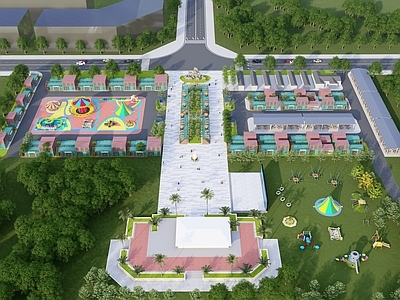 现代休闲景观风格文旅项目景观 文旅景观规划 文旅公园