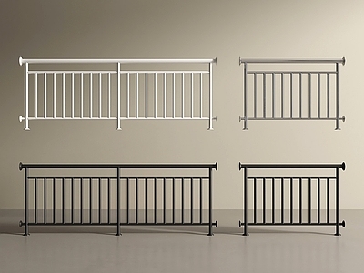 现代围栏护栏 栏杆 护栏 围栏