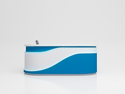 现代简约前台 吧台 前台 接待台