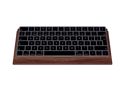 原木风办公设备 苹果键盘