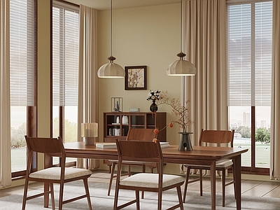 中古风家居餐厅