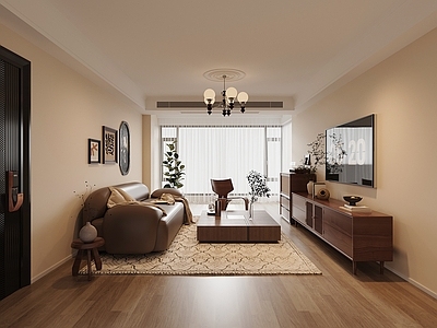 中古风家居客厅