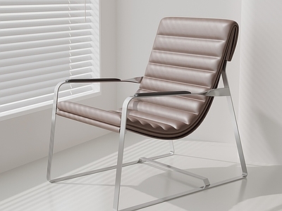 极简躺椅 现代意式休闲椅