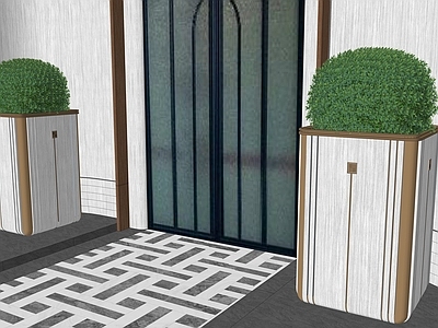 新中式花钵花器 艺术花钵 酒店感花钵