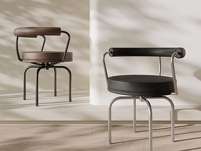 现代简约办公椅 单椅 餐椅 现代意式椅子