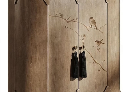 新中式玄关柜