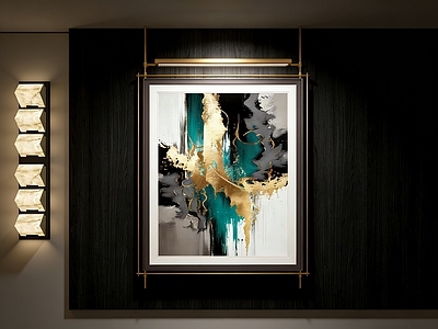 现代轻奢挂画 现代轻奢艺术挂画