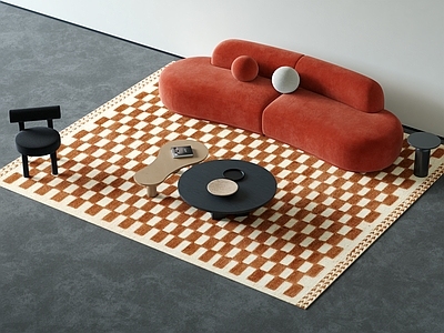 现代简约家居客厅