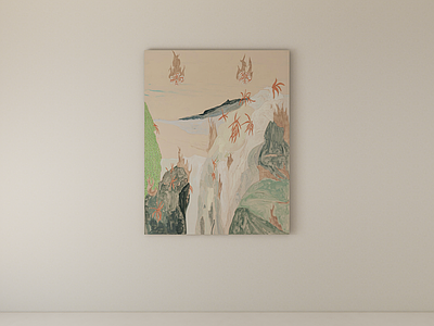 新中式挂画 装饰画 挂画