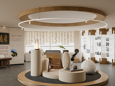 现代非遗展厅 文化展厅 非物质文化展厅